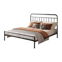 天坛家具铁艺床铁架床加固加厚铁床单人铁艺双人床架子床加固加厚