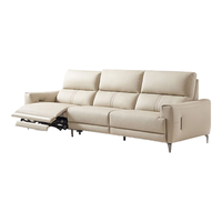 LINSY 林氏家居 G299-A  靠墙电动沙发 四人位右电动 柔沙色