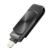 忆捷（EAGET）1TB Lightning USB3.0苹果U盘 i66MFI认证一键备份iphone/ipad轻松扩容手机电脑两用优盘