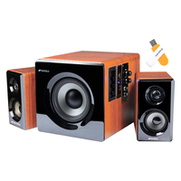 SANSUI/山水 HIFI发烧 蓝牙音箱+煲机U盘  黄花梨木纹