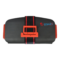 Strolex 舒童乐 儿童座椅便携式可折叠坐垫宝宝座椅北美气质黑（3C认证）