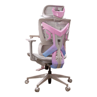 andaseaT安德斯特电竞椅电脑椅人体工学椅子 游戏椅 老板椅 F1幻影银 F1幻影银(7档调节)