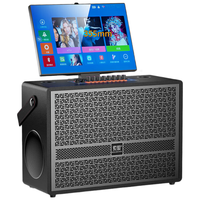 索爱（soaiy）K122家庭ktv音箱套装户外广场舞音响带显示屏家用移动k歌音箱点歌机触摸屏一体机卡拉ok机1000G 6.5寸低音-15喇叭-1000G内存