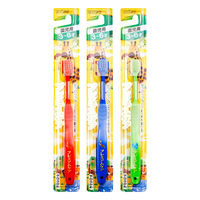 惠百施儿童牙刷2支 1-12岁分阶段小婴幼儿手动牙刷 3岁-6岁儿童牙刷 2支 【初学训练】