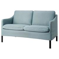IKEA 宜家 GRUVAN格鲁文双人布艺沙发客厅现代简约沙发小户型北欧风