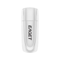 忆捷 迷你便携 U盘  珍珠白 4GB