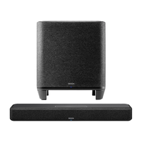 DENON 天龙 HOME550+SUB低音炮 电视回音壁条形音箱 电脑台式音箱 黑色