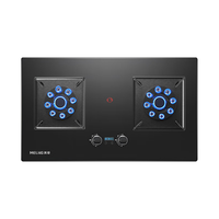 MELING 美菱 MeiLing)燃气灶家用天然气双灶 5.2kw双九腔大火力猛火灶