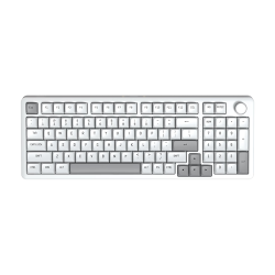 惠普 K10G-98L 有线机械键盘 四层消音结构 白灰