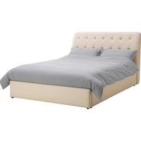 IKEA宜家KORTGARDEN库佳顿皮艺双人床主卧储物床软包床现代轻奢