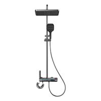 AUX奥克斯店淋浴卫生间花洒恒温浴室套装佛山卫浴家用花晒头