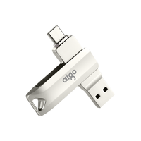 爱国者 U351 USB 3.1 U盘 银色 128GB USB-A/Type-C双口