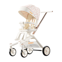 smartstroller 思漫特 遛娃神器婴儿推车可坐可躺轻便折叠双向婴儿车高景观 米妮粉