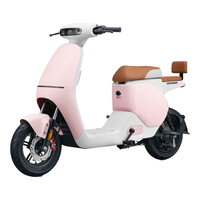 五羊-本田电动自行车U-Qe长续航80KM电动车锂电池48V24AhWi-Box智能电瓶车新国标马卡龙粉【原厂包装】 80KM超长续航智能版【原厂包装】