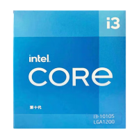 英特尔 酷睿 i3-10105 CPU 4.4Ghz 4核8线程