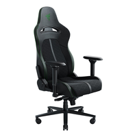 雷蛇(Razer)水神电竞椅 电脑游戏舒适人体工学椅子 记忆棉头枕 4D扶手 绿色 水神(雷蛇绿 / 头枕)
