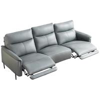 慕思 DeRUCCI功能沙发客厅轻奢现代简约头层牛皮电动小户型艾慕真皮沙发