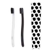 神奇牙刷 深净宽头软毛牙刷经典宽头48孔软毛牙刷 2支装