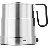 北欧欧慕不锈钢折叠电热水壶旅行小型家用便携式自动断电烧水壶