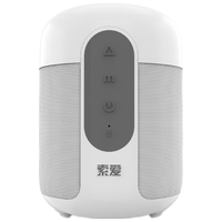 Soaiy 索爱 E-30 2.0声道 便携蓝牙音箱 纯净白