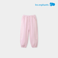 丽婴房【厚款加绒】儿童加绒裤子男童休闲长裤女童裤子儿童秋冬款长裤 可爱浅粉 110 cm