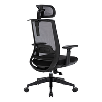 恒林家居 HENGLIN家居  2788 Bravo·玄星电脑椅 黑色 带搁脚款