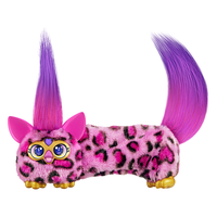 孩之宝 菲比小精灵迷你宝贝活力版毛绒电子玩偶-萌萌粉G1785