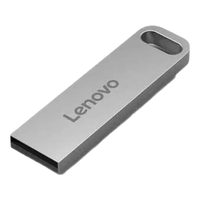 联想(Lenovo)U盘 USB3.2闪存盘 高速传输U盘 金属 移动便捷 办公商务优盘2.0车载U盘优盘 SX110 银色2.0 8GB