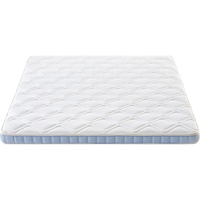 QuanU 全友 家居 天然乳胶床垫1.5x2米双人家用舒脊椰棕床垫子硬垫117018 乳胶+6cm椰丝棉1.5米床垫厚10cm