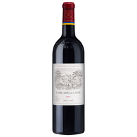 Carruades de Lafite 拉菲珍宝 拉菲古堡1855梅多克一级庄干型红葡萄酒 2015年 750ml