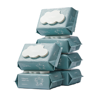 babycare 儿童加厚湿巾80抽*6包