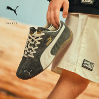 SPEEDCAT薄底鞋赛车风复古做旧T头鞋男女款PUMA彪马休闲鞋 403688 灰色-雪白色-03 42