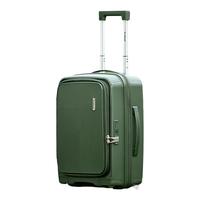 ROCKLAND美国洛克兰侧开行李箱女拉杆箱PP材质拉链旅行箱大容量密码箱男 橄榄绿 24英寸
