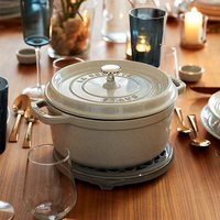 staub 珐宝 法国铸铁锅焖烧锅炖锅无涂层家用珐琅锅