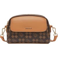 包包女包2024百搭时尚印花小方包复古上档次单肩包斜挎包