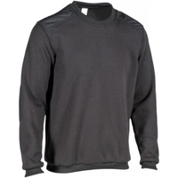 迪卡侬（DECATHLON）卫衣男春秋圆领卫衣男士秋季加绒套头衫OVH 黑色 M