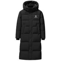 雪中飞 秋冬雪壳男女同款羽绒服休闲舒适显瘦显高中戏大被子 黑色|8056 M 170/88A