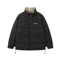 Semir 森马 立领加厚保暖短款夹克外套男女式羽绒服