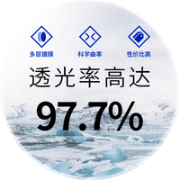 蔡司(ZEISS)近视镜片配散光 眼镜框韩版轻TR90 亮金色C04 搭配蔡司视特耐1.56非球面