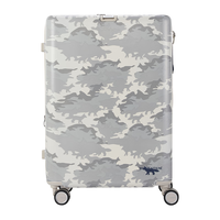 新秀丽(Samsonite)行李箱拉杆箱MaisonKitsune联名潮酷箱QT0*15001白色25英寸