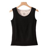 【100%羊毛填充】7A抑菌女士保暖内衣磨毛无痕贴身打底背心