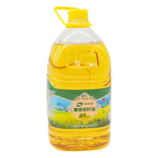 合适佳&京觅内蒙古风味物理压榨非转5L一级低芥酸菜籽油食用油国企