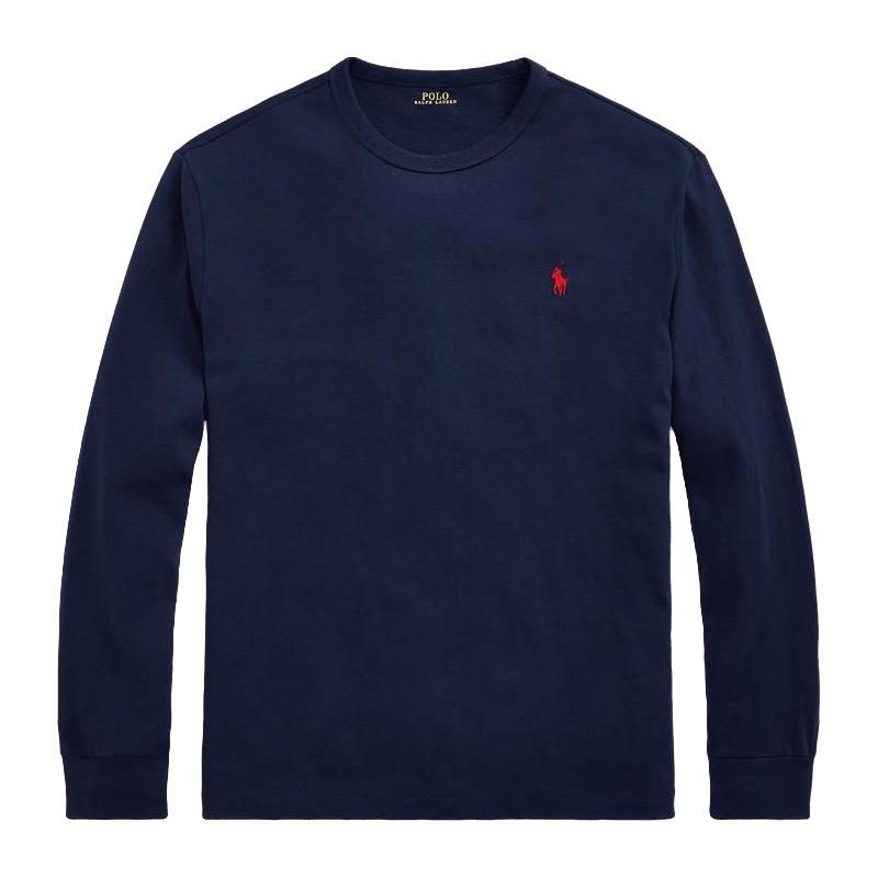 Ralph Lauren/拉夫劳伦男装 经典版平纹针织长袖T恤RL13768