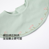 Kordear 婴儿口水巾拍嗝防溢奶新生儿围嘴宝宝口水巾吐奶巾围兜 青萝花影
