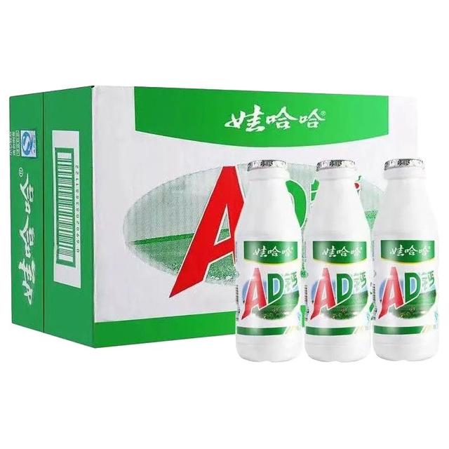 娃哈哈 AD钙奶 含乳饮料  4瓶