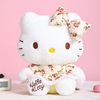 Hello Kittykt猫毛绒玩具公仔凯蒂猫咪玩偶娃娃儿童玩具女孩 8寸20cm富贵花KT 【】