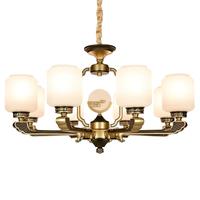 雷士 NVC新中式全光谱光源护眼客厅吊灯中山客厅灯卧室灯灯具