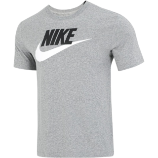 耐克（NIKE）官网T恤男士 2023夏季新款运动时尚休闲半袖篮球服舒适透气短袖 AR5005/全棉亲肤/灰色/店长推荐 M(170/88A)