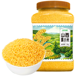 盖亚农场 Gaia Farm )山西黄小米1.2kg（罐装）