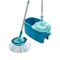 利快旋转拖把套装免手洗拖把可伸缩干湿两用拖地 旋转拖把套装